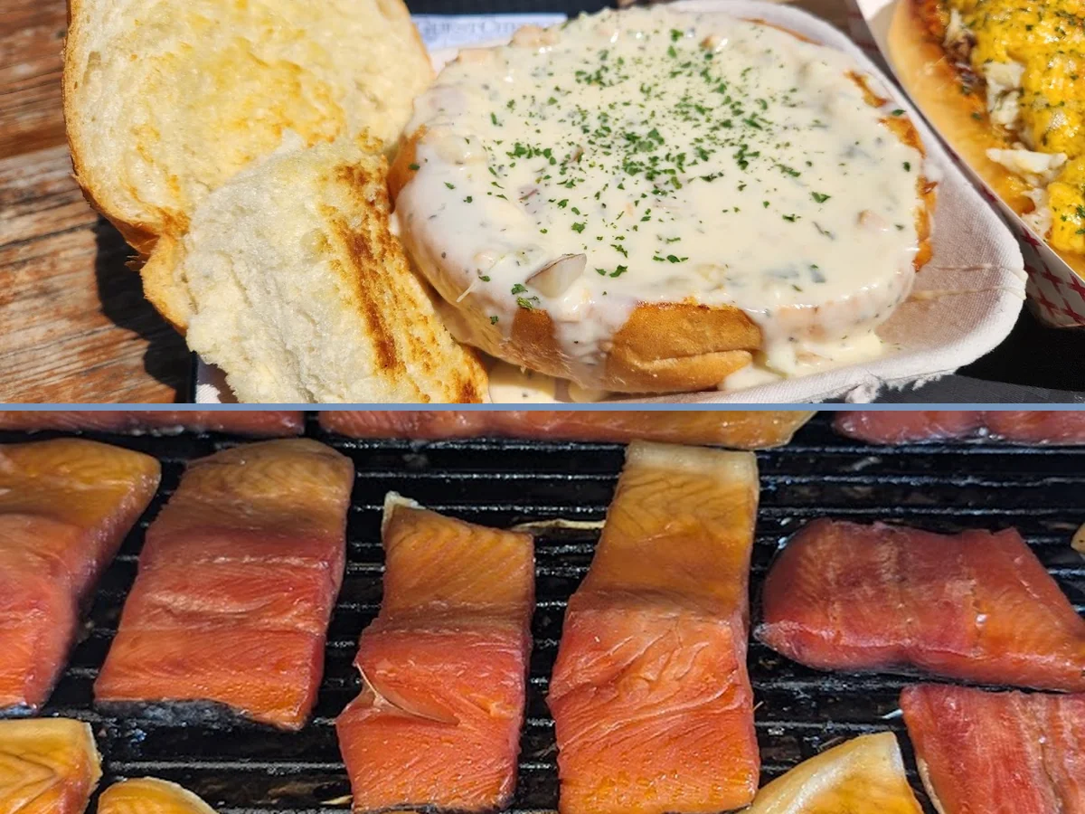 Seafood by the coast