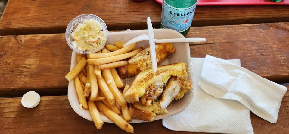 Halibut Sandwich