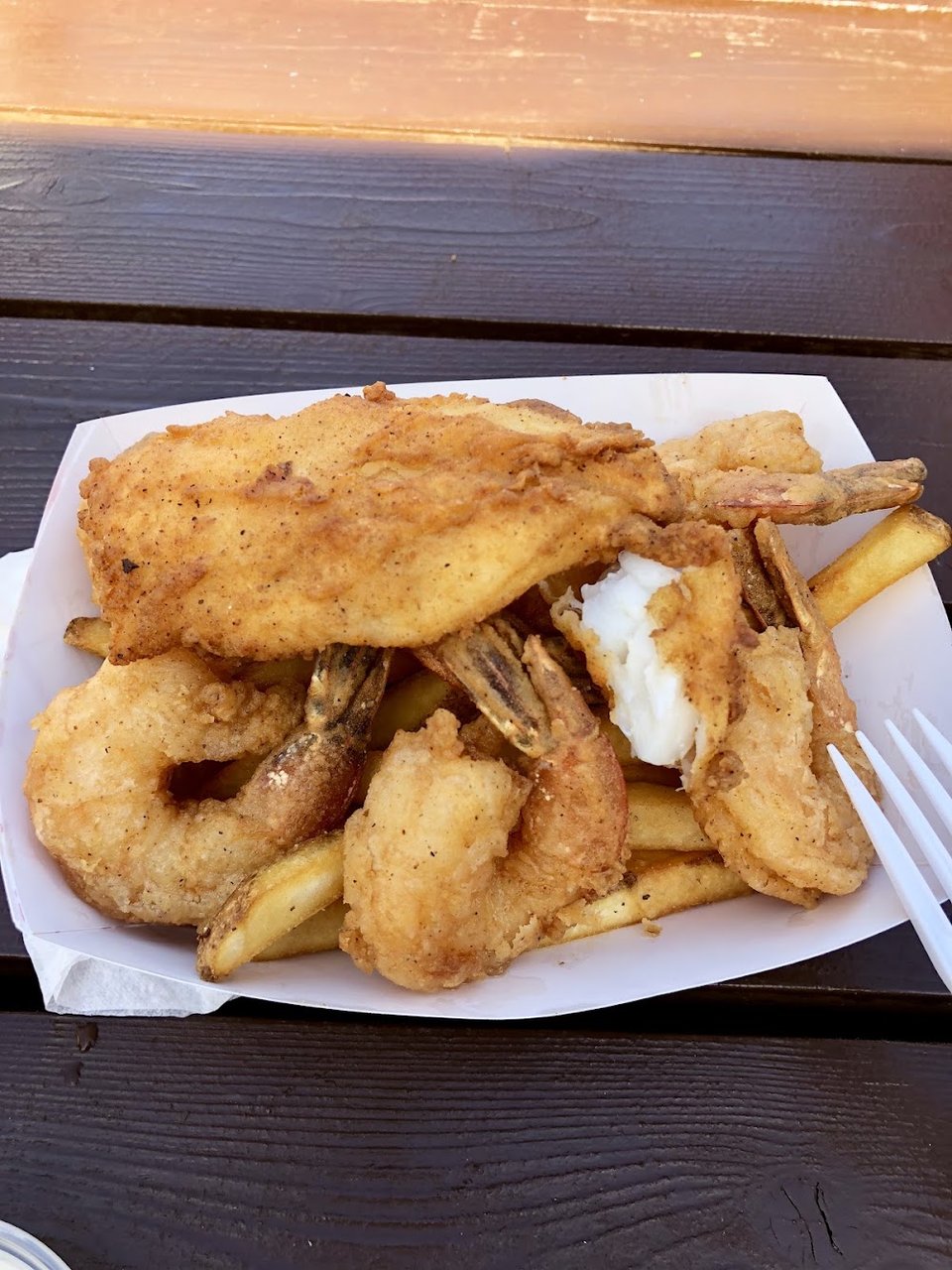 Prawns & Chips
